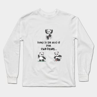 Happy panda Long Sleeve T-Shirt